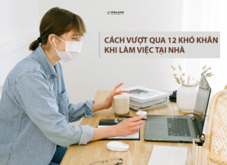 khó khăn khi làm việc tại nhà