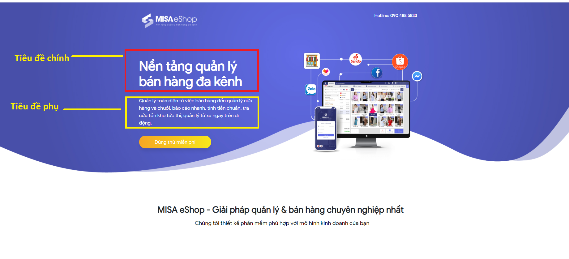 Thiết kế landing page