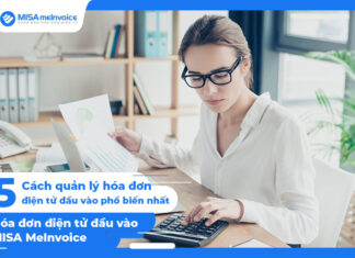 hóa đơn điện tử đầu vào