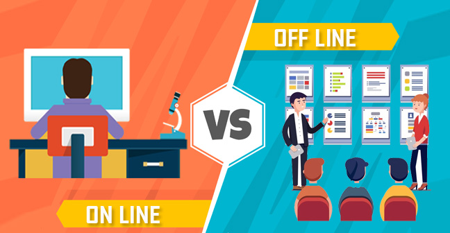 Online marketing Vs Offline Marketing