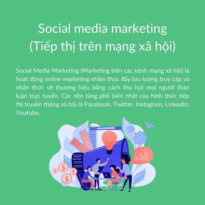 Social media marketing