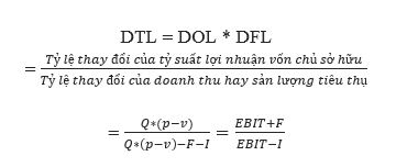 (DTL -Degree of Total Leverage)