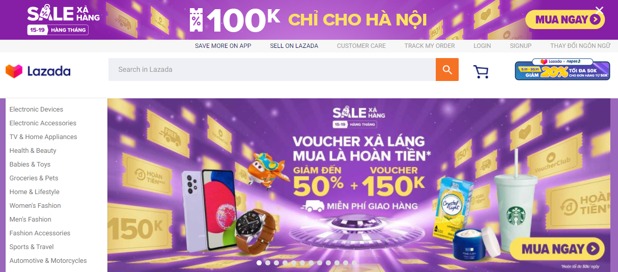 tổng quan về lazada