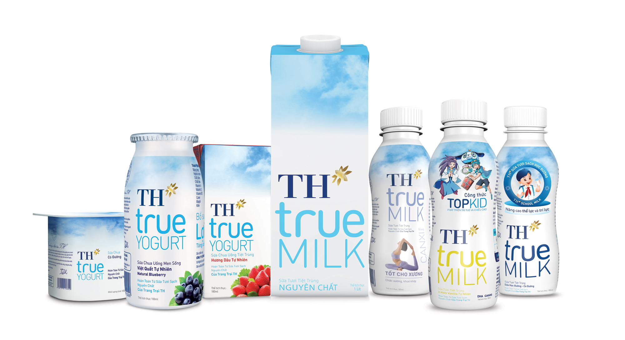 chiến lược marketing th true milk