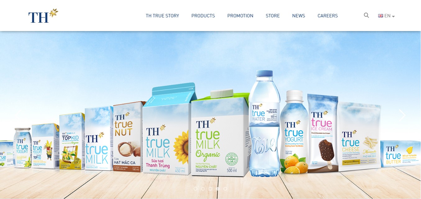 giới thiệu về th true milk