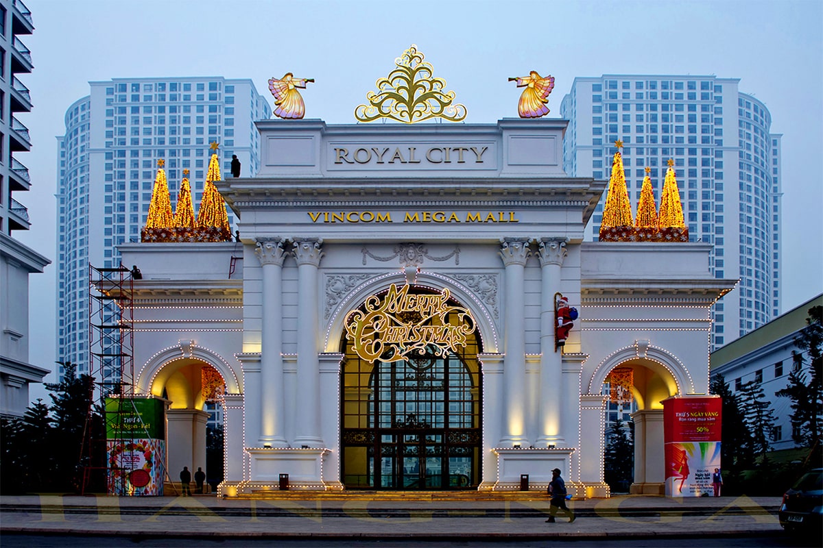 trung tâm thương mại Vincom Mega Mall Royal City