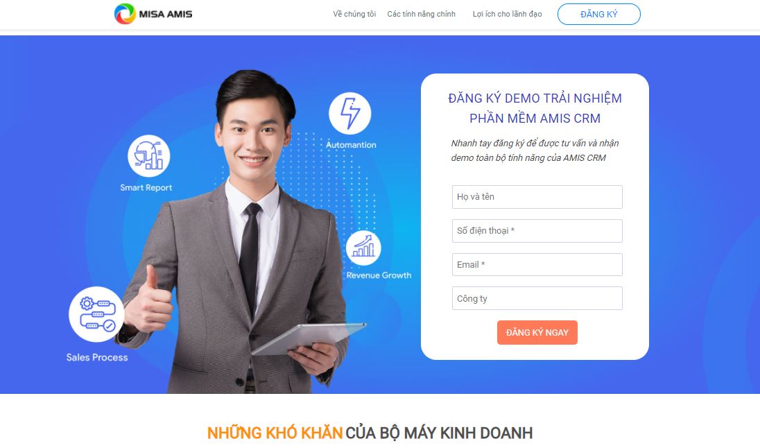 so sánh landing page và website