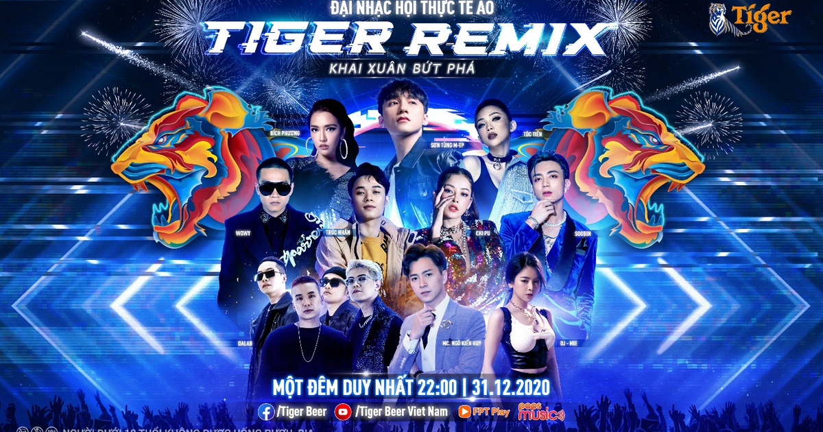 Beer Tiger - Khai Xuân Bức Phá