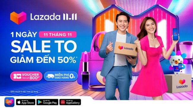 các chiến dịch marketing thành công 2021 lazada