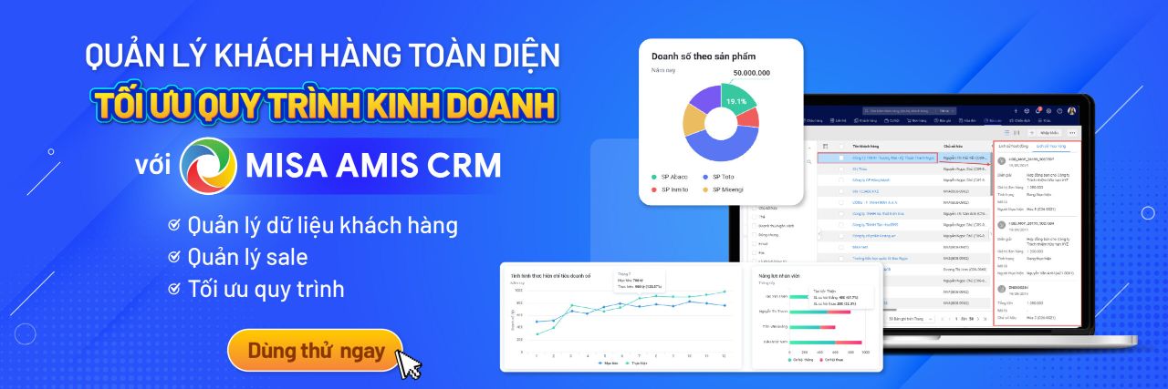 đăng ký dùng thử misa amis crm