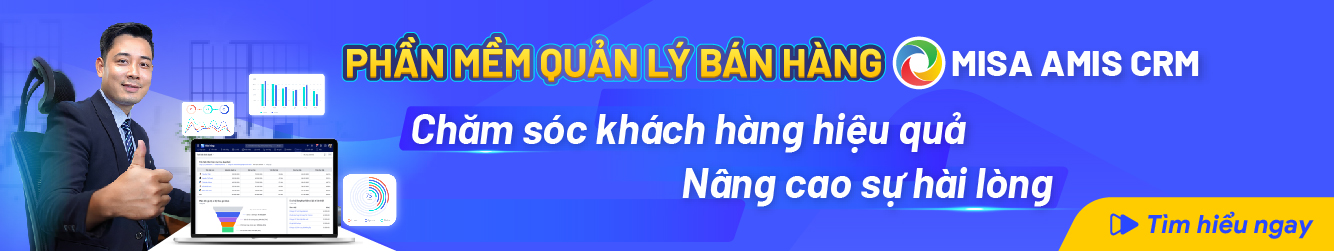 phần mềm quản lý bán hàng misa amis crm