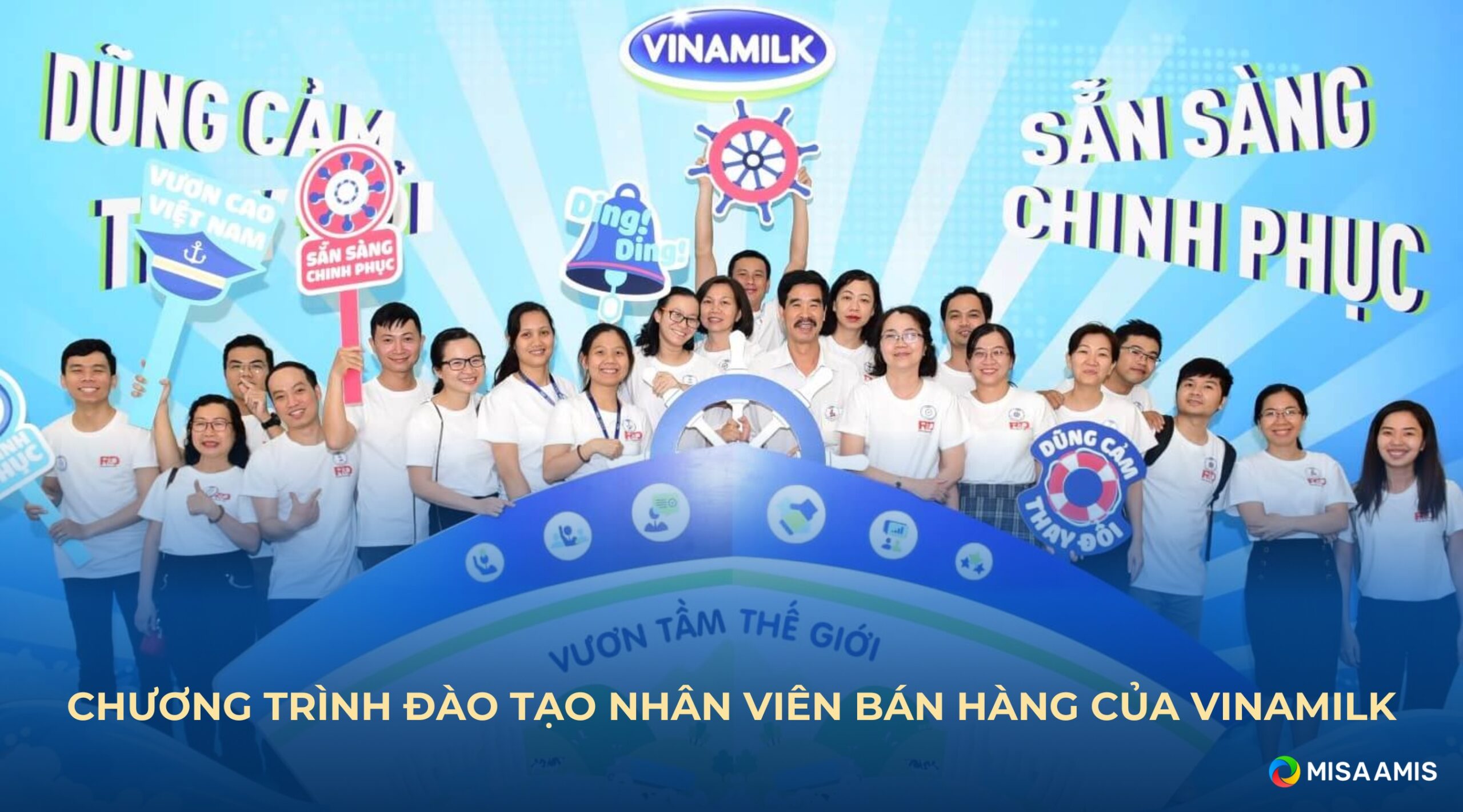 Chương trình đào tạo nhân viên bán hàng của Vinamilk