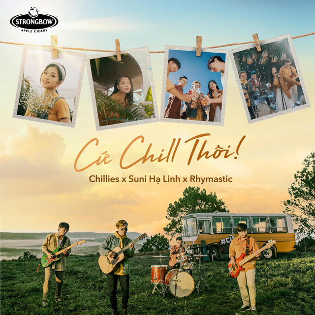 Strongbow tài trợ trong MV ‘Cứ chill thôi’ năm 2020