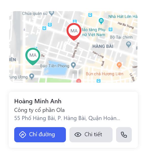 crm quản lý nhân viên đi tuyến