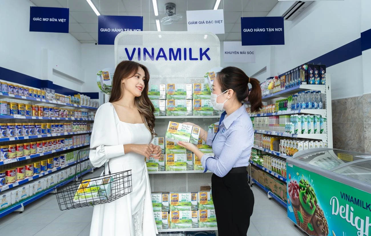 Trung gian Marketing của Vinamilk