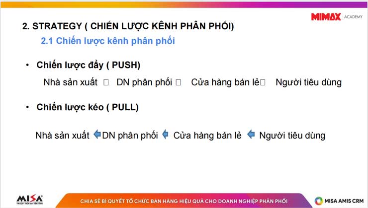 Các chiến lược phân phối