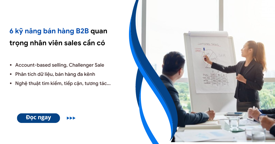 kỹ năng bán hàng b2b