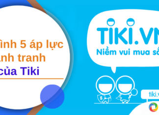 mô hình 5 áp lực cạnh tranh của Tiki