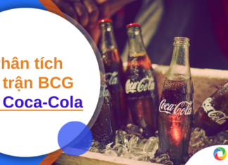 ma trận BCG của Coca Cola