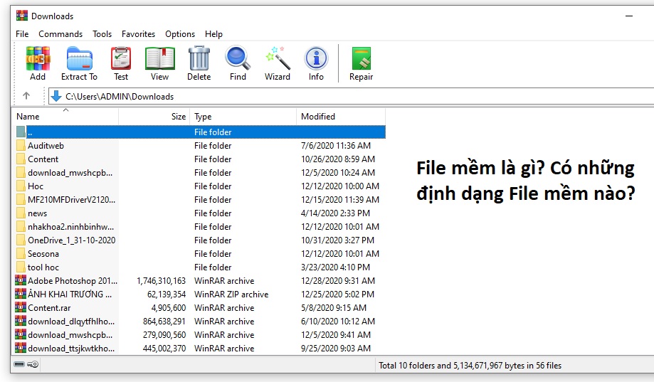 File mềm là gì