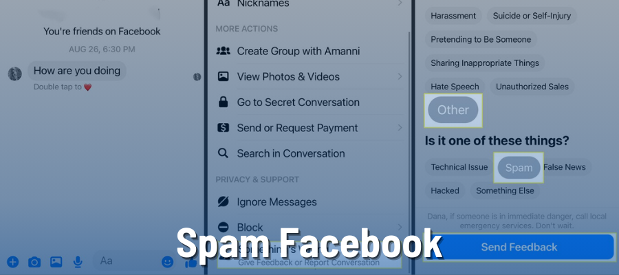 Spam Facebook là gì?