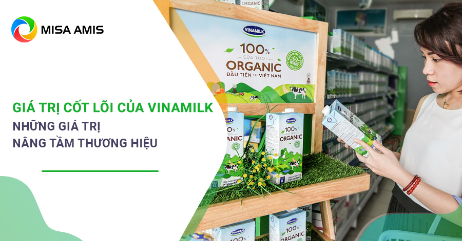 giá trị cốt lõi của vinamilk