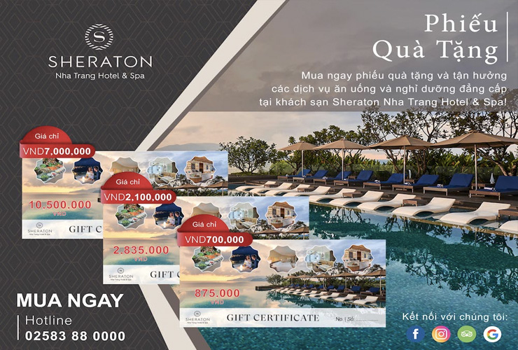 Đẩy mạnh quảng cáo giúp Sheraton định vị được thương hiệu doanh nghiệp