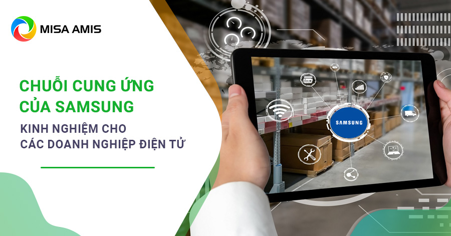 chuỗi cung ứng của samsung