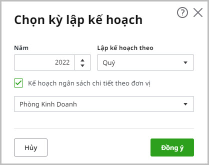 lập dự toán ngân sách 2