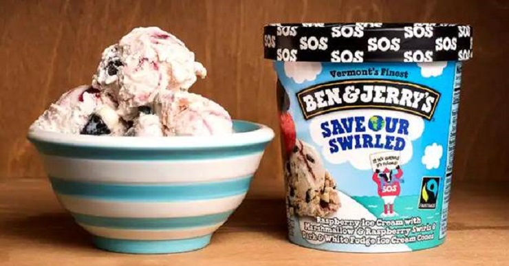 Thông điệp bảo vệ trái đất của hãng kem Ben & Jerry’s 