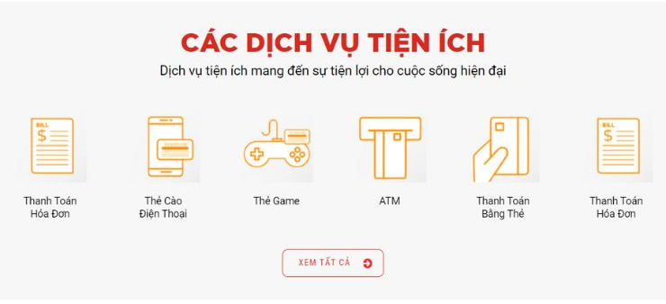 Các dịch vụ tiện ích của Circle K (Nguồn: circlek.com.vn)