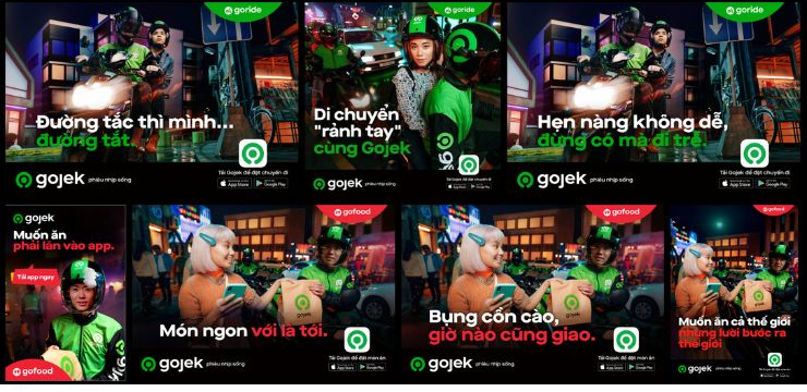 Chiến lược xúc tiến của Gojek (Nguồn: Internet)