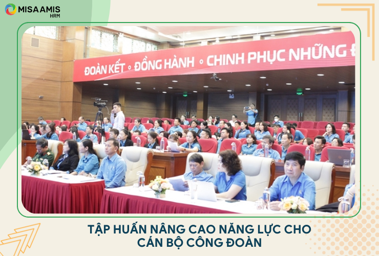 Tập huấn nâng cao năng lực cho cán bộ công đoàn