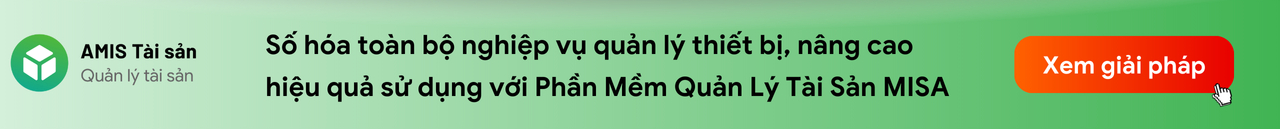 phần mềm quản lý thiết bị AMIS Tài sản