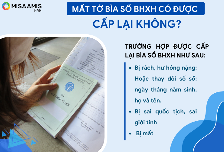 Mất sổ BHXH có thể được cấp lại dựa trên quy định của Luật BHXH