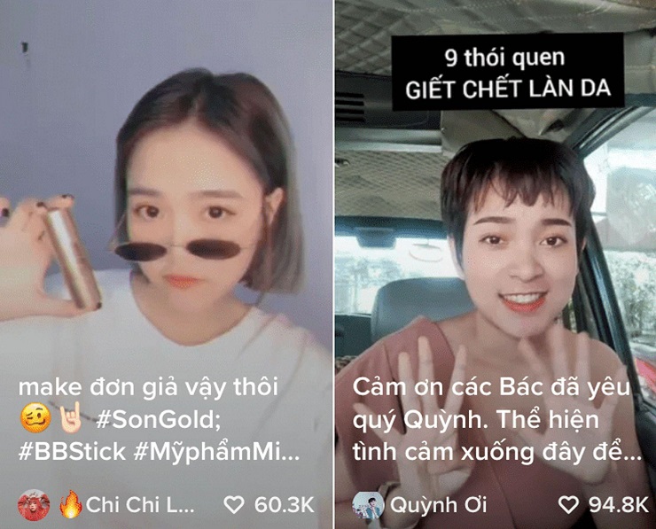 Tiktok cung cấp video giải trí ngắn thu hút người xem - Nguồn: Internet