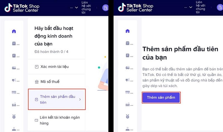 Trung tâm hỗ trợ tài nguyên dành cho người bán của Tiktok Shop - Nguồn: Internet