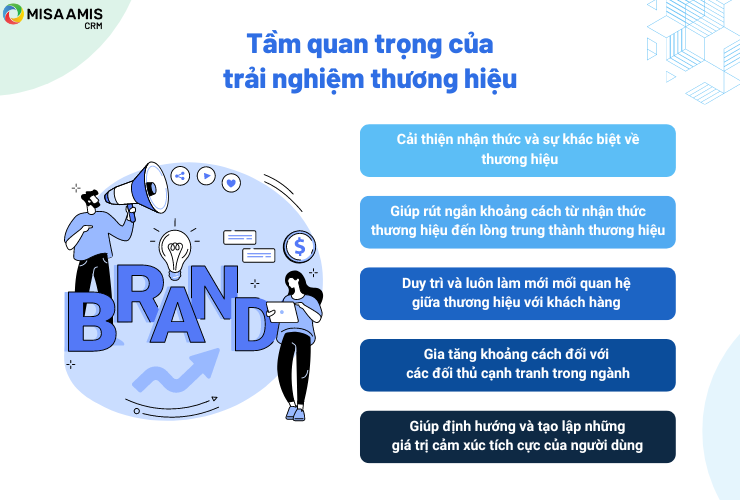 Tầm quan trọng của trải nghiệm thương hiệu