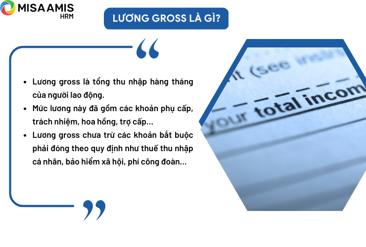 lương gross là gì lưu ý khi nhận lương gross