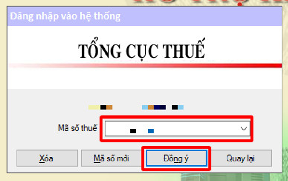 Đăng nhập HTKK mới nhất