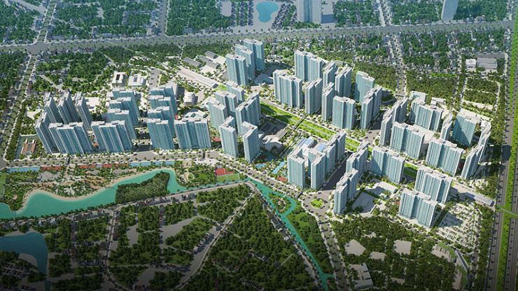 Hình ảnh khu đô thị Vinhomes Smart City - (Nguồn: smartcity.vinhomes.vn)