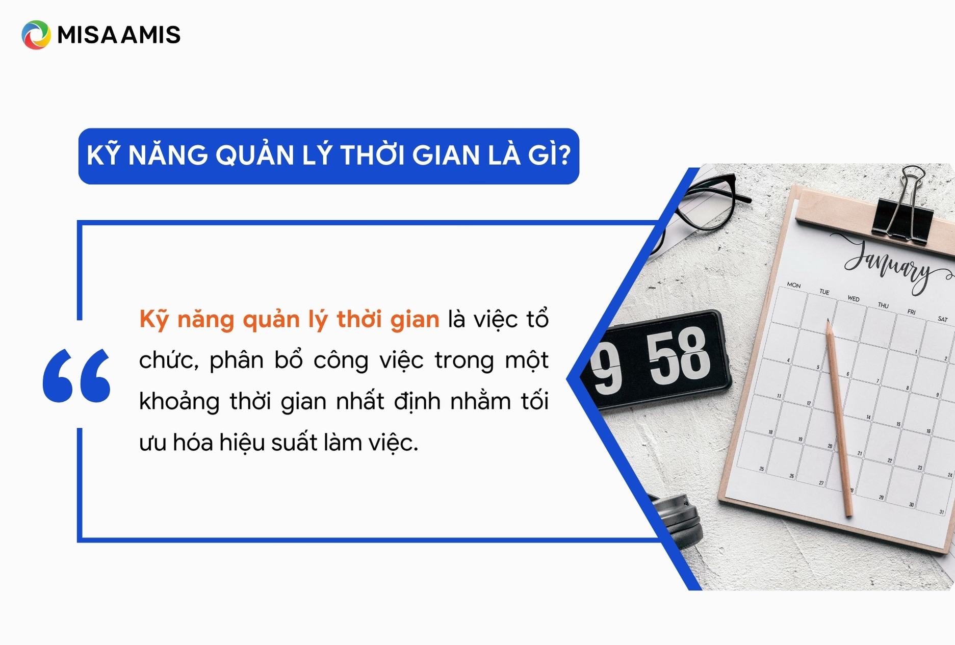 Kỹ năng quản lý thời gian là gì?