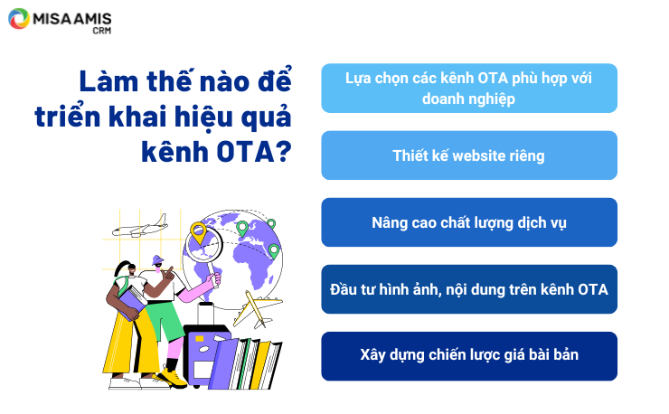 Cách xây dựng kênh OTA hiệu quả cho doanh nghiệp kinh doanh dịch vụ