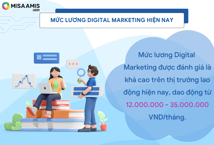 Mức lương Digital Marketing hiện nay