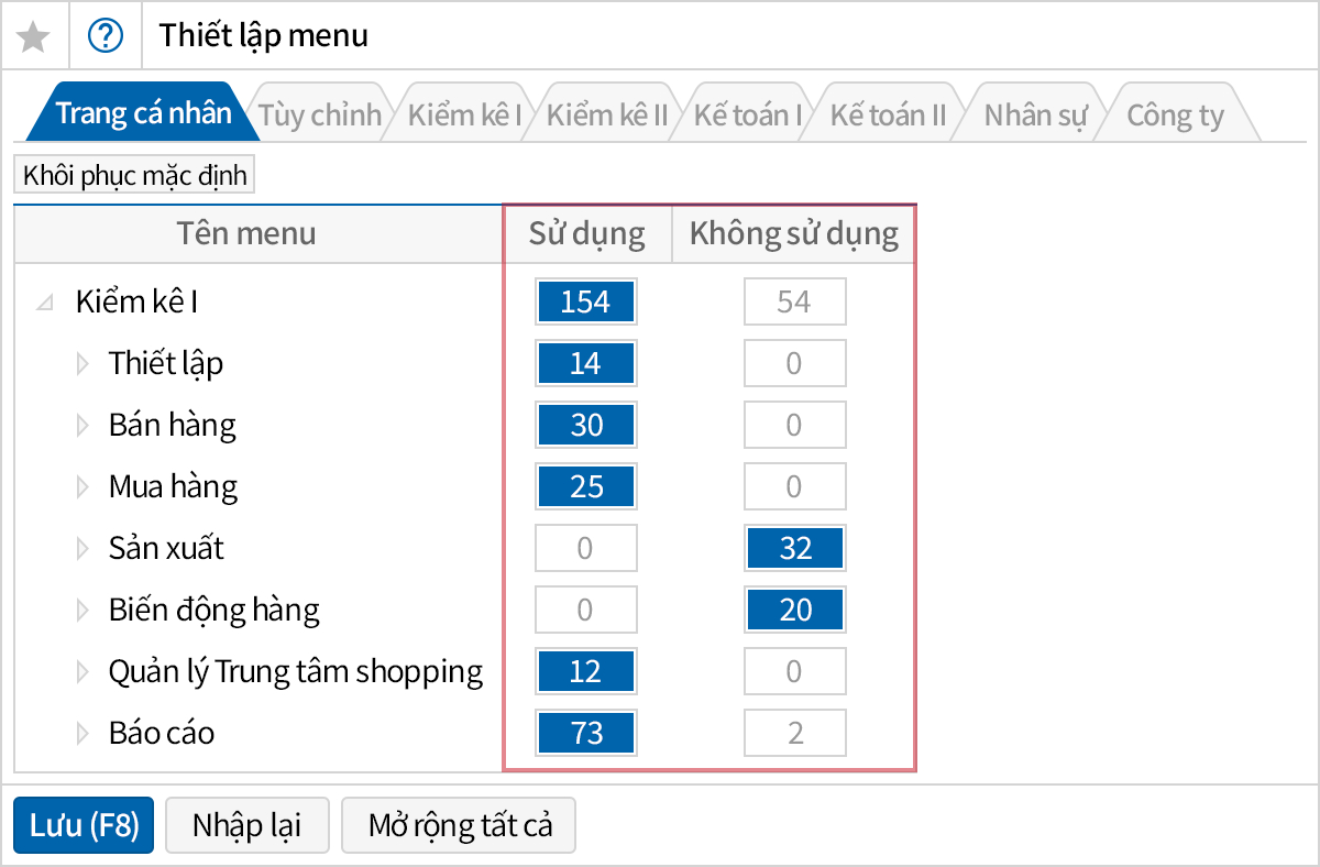 Phần mềm erp Ecount