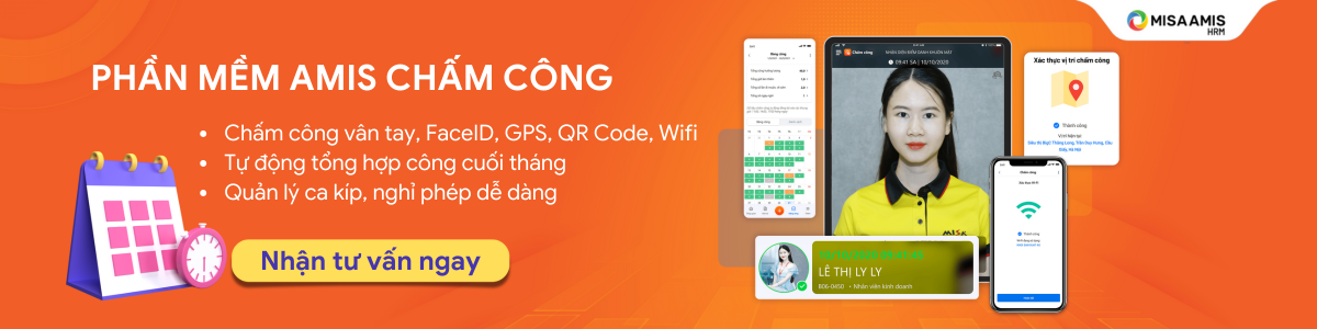 banner amis chấm công