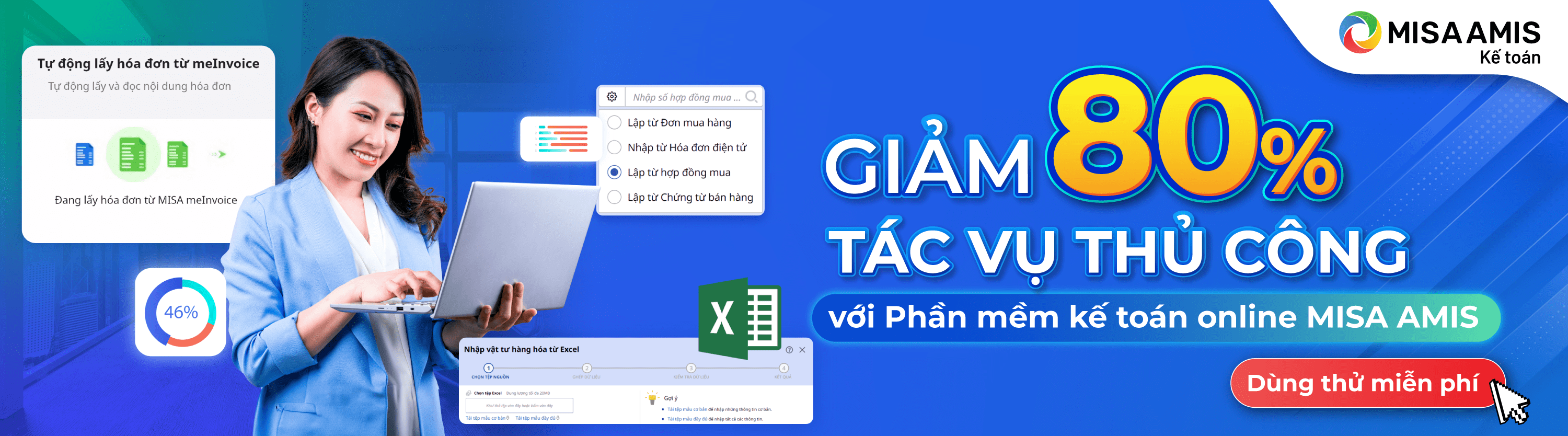 banner amis kế toán