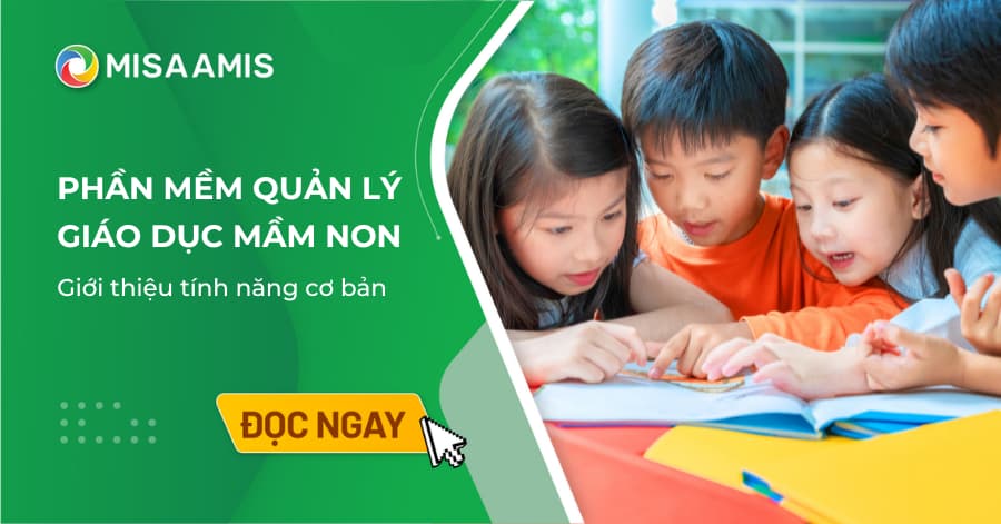 Phần mềm quản lý giáo dục mầm non