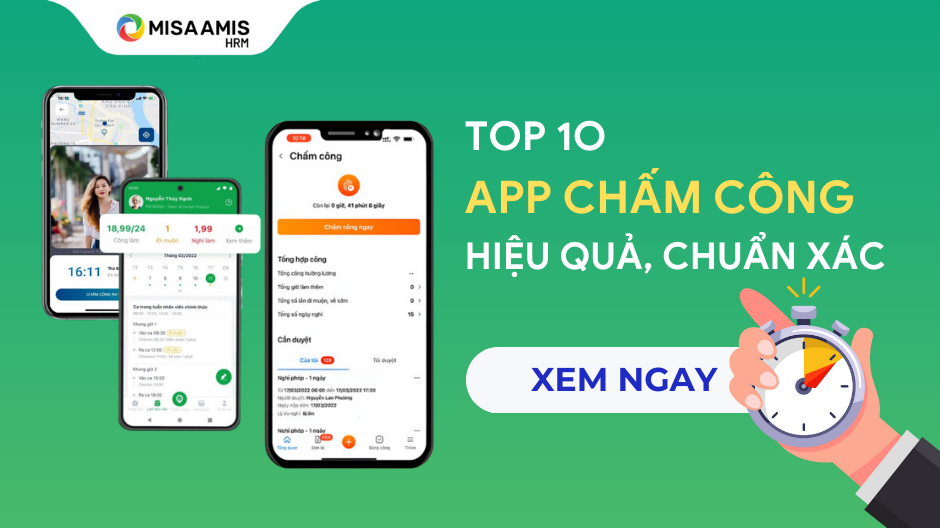 app chấm công