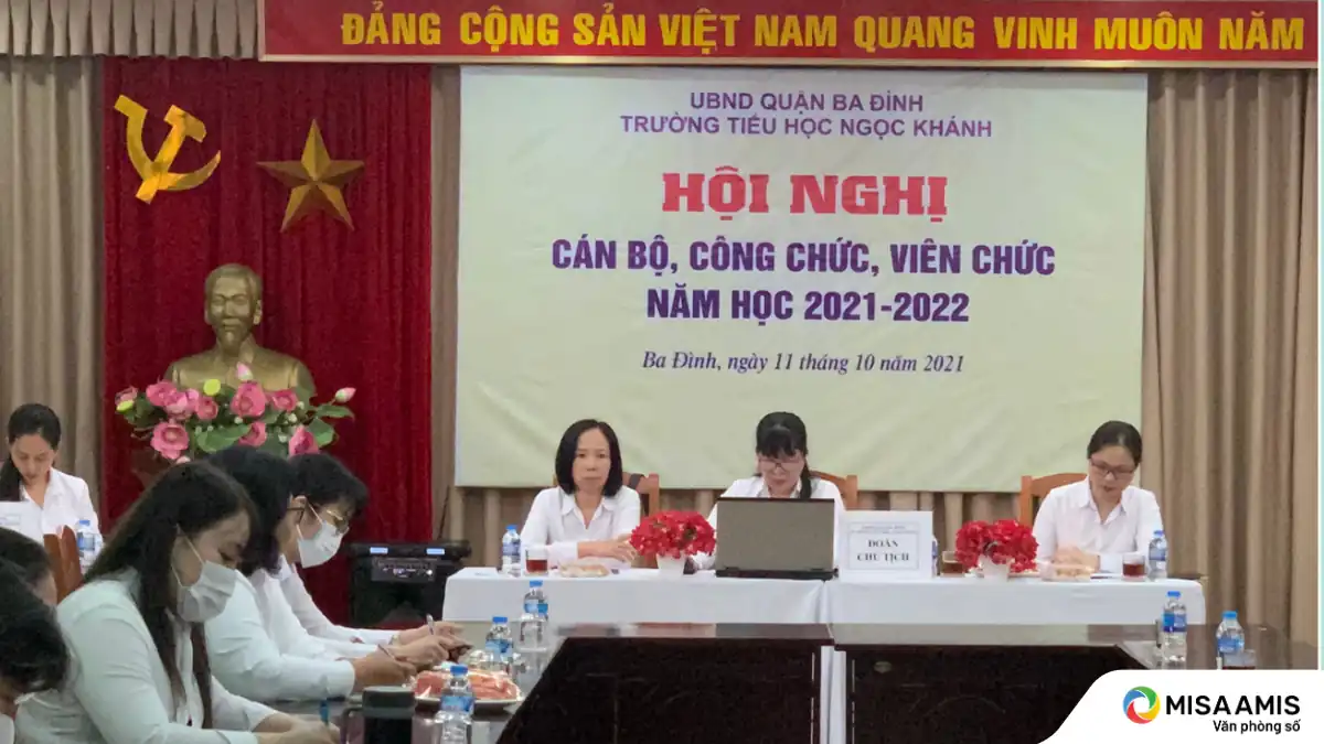 Mô hình vận hành của trường tiểu học 